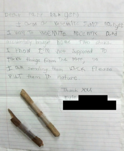 tastefullyoffensive:  Yosemite stick thief