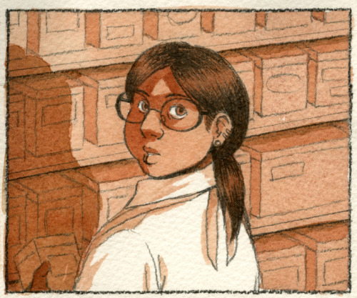 tumblngkori: A couple of raw panels from Mourning Tea that I really liked in color.  It’l