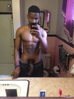 prevent-precum:  merker410:  cocknassatl:  sexyboysnbigdicks:  he packin  🤔 damn.  It’s not fair for a,white guy. Not fair at all. Can blacks really be this big?  ^^ 😭 