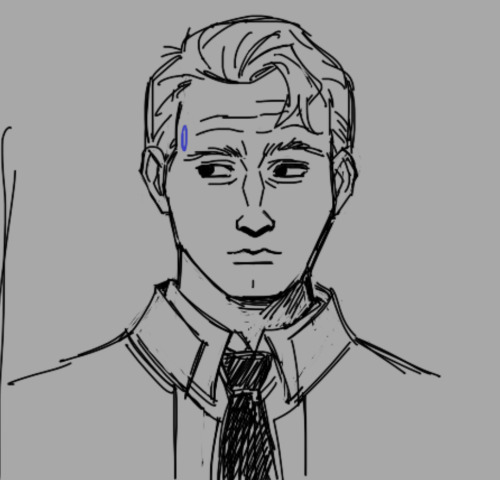 His Head Is So Shapely He Is By Far The Hardest Of The 3 To Draw