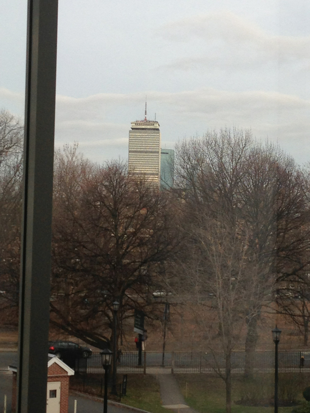 everythinghasits-time:  View of the Prudential from campus