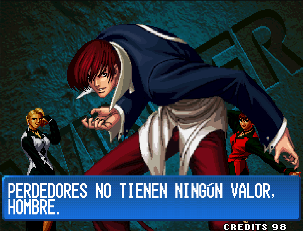 Iori Yagami/Quotes, The King of Fighters Wiki