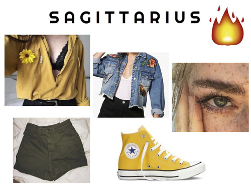 signs as outfits: sagittarius