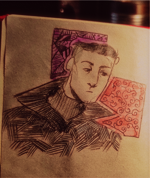 She Drew Another Character Of Her Own, A Friend Of Kilffin. His Name Is Marcus Amadeus Paladis. I Have