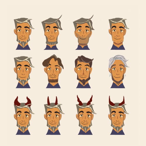 Character Design exploration for the short film Rest in Peace https://www.youtube.com/watch?v=1qiWl9