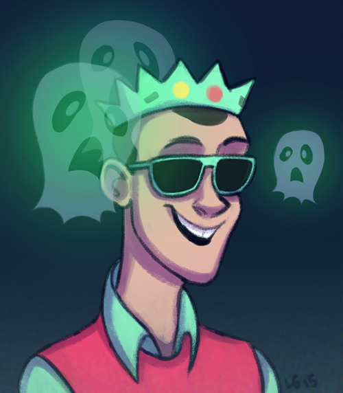 Scary ghosts. My scout in tf2! :)