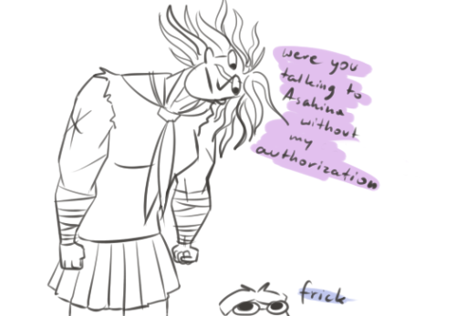 the-darkbunny:  I’m making this my first contribution to the dangan ronpa fandom to show what a serious artist I am 