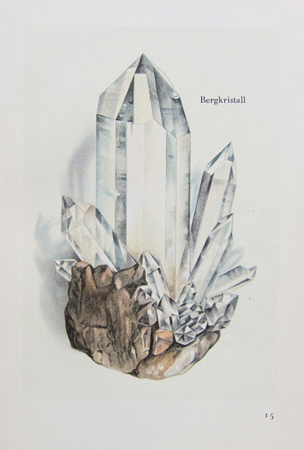Little book of gemstones, Das kleine Buch der Edelsteine, first edition 1938. Insel Verlag, Leipzig,