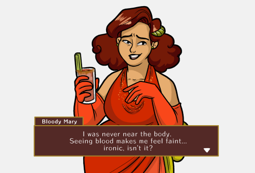 pauladrawsnstuff:So a few months ago I jokingly pitched a point and click style murder mystery game 