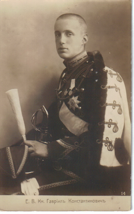 adini-nikolaevna:Prince Gavriil Konstantinovich of Russia.