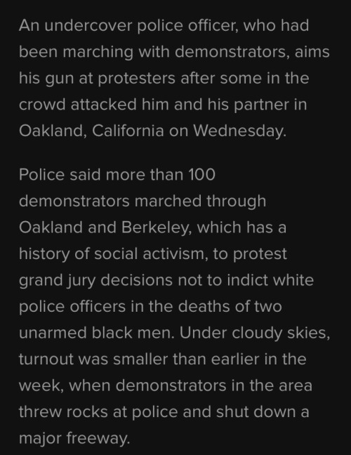 misandry-mermaid: theblacksunrising: basketballhoopshowerhead: atane: Protestors in Oakland sniffed 