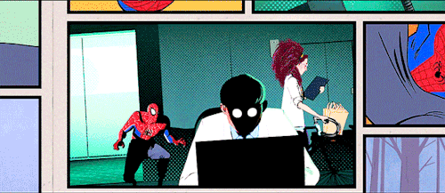 stvenrogers:Into the Spiderverse + comic book style (1 | part 2)