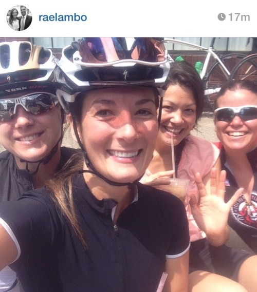 robinamer: So fabulous to see all the images from the Rapha #Womens100 rides that took place around 