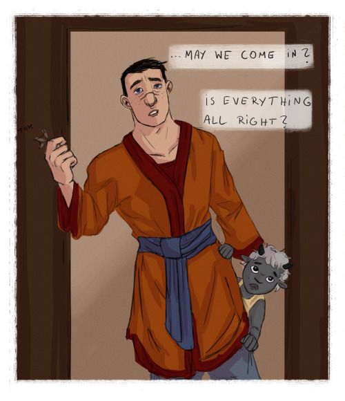 antcommander:Happiest man in Thedas!I made a little story for a cup from this picture: x@dorianofmin