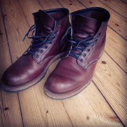 this-old-stomping-ground:  One of my favorite Red Wing models. Beckman. Such a Classic boot. So cool. #redwing #redwingboots #beckman #9016 #mybeckmans #myredwings