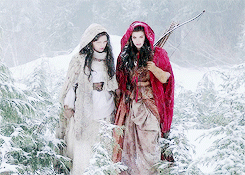  once upon a time meme: four brotps [&frac34;] » ruby and mary (red snow)