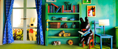 Gaspard et Lisa, &ldquo;Gaspard ROOM&rdquo; in JAPAN.It is a room expressing the apartment i