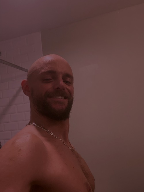 Just Shaved My Head Bald With A Straight Razor ... Cause, Why Not?! ->