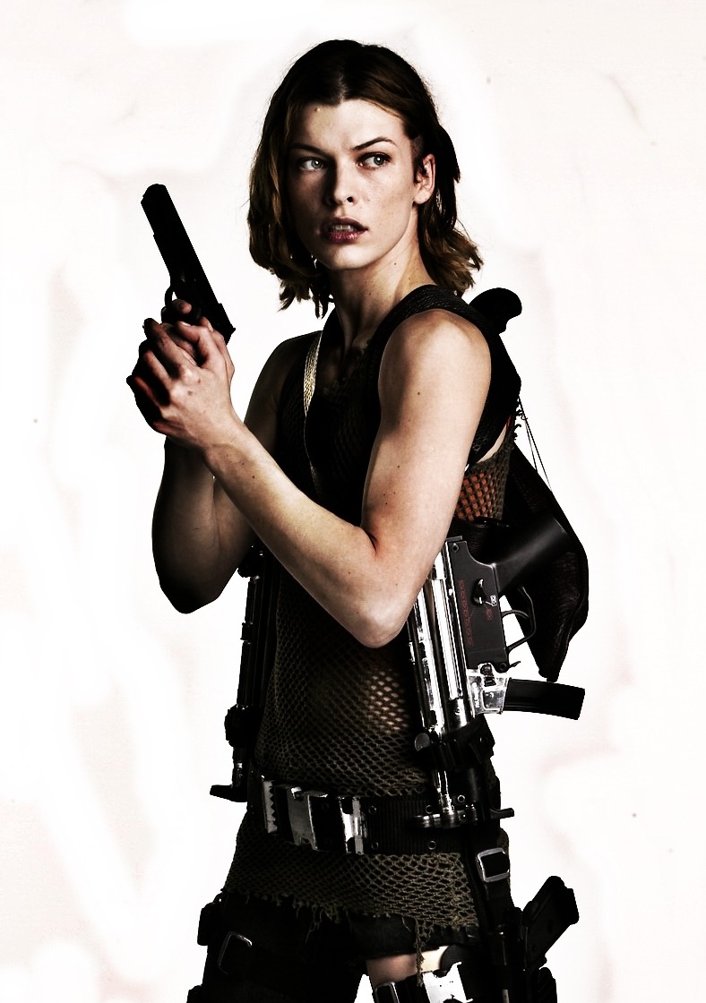 my-name-is-4lice:  Resident Evil movie photoshoot