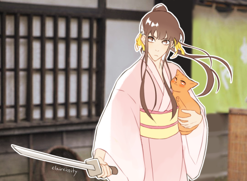 magesup:this is really random but i saw the cat samurai meme and then immediately thought of kyohru