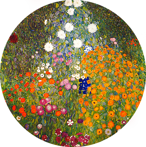 detailsdetales:Flower Garden (1905-1907)Gustav Klimt