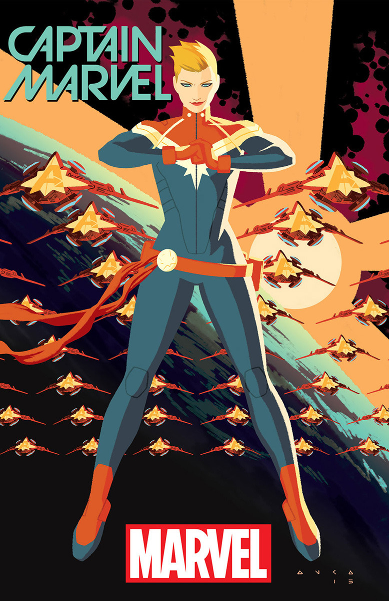 xcyclopswasrightx:  The new Captain Marvel series will be drawn by Kris Anka, and