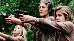 c-sand:  The Walking Dead // 4x14: The Grove:   I can kill walkers … I mean, I’ve tried. I’m not like my sister. I’m not messed up. I know what they are. But, I can’t kill people. I could never do that. When the bad people were at the prison