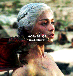 seerspirit-blog:  Daenerys Targaryen is no maid, however. She is the widow of a Dothraki khal, a mother of dragons and a sacker of cities, Aegon the Conqueror with teats… 