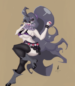 sath15:You are challenged by Hex maniac yoko