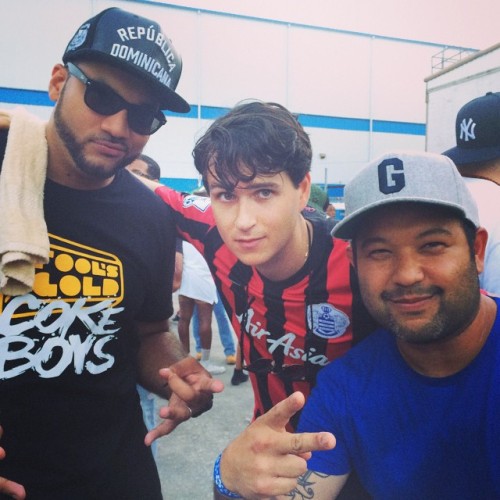 teamvampireweekend: Ezra Koenig at Fool’s Gold Day Off in Brooklyn (via J. Patel)