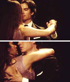 vd-gifs: Elena laughed because she wanted to cry. She never wanted to stop dancing.