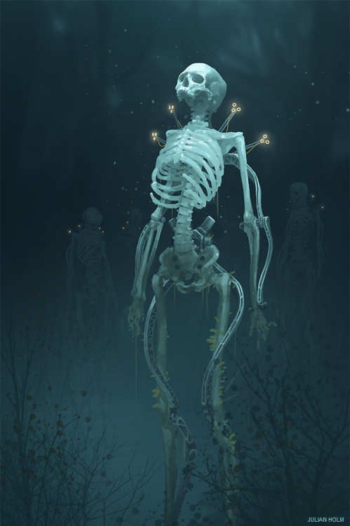 ex0skeletal-undead:Second Dark Age by Julian Holm 