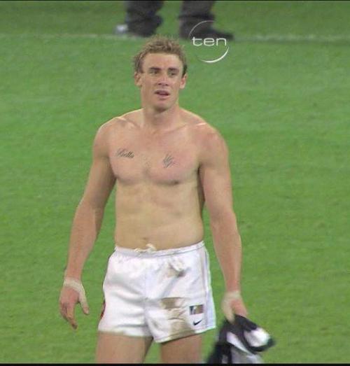 maleathleteirthdaysuits: Simon Goodwin (AFL) born 26 December 1976