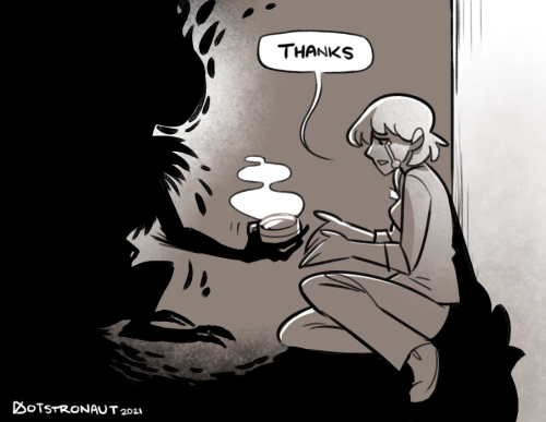 There's Something Really Appealing About The Concept Of A Spooky Cryptid Creature Becoming Weirdly Attached