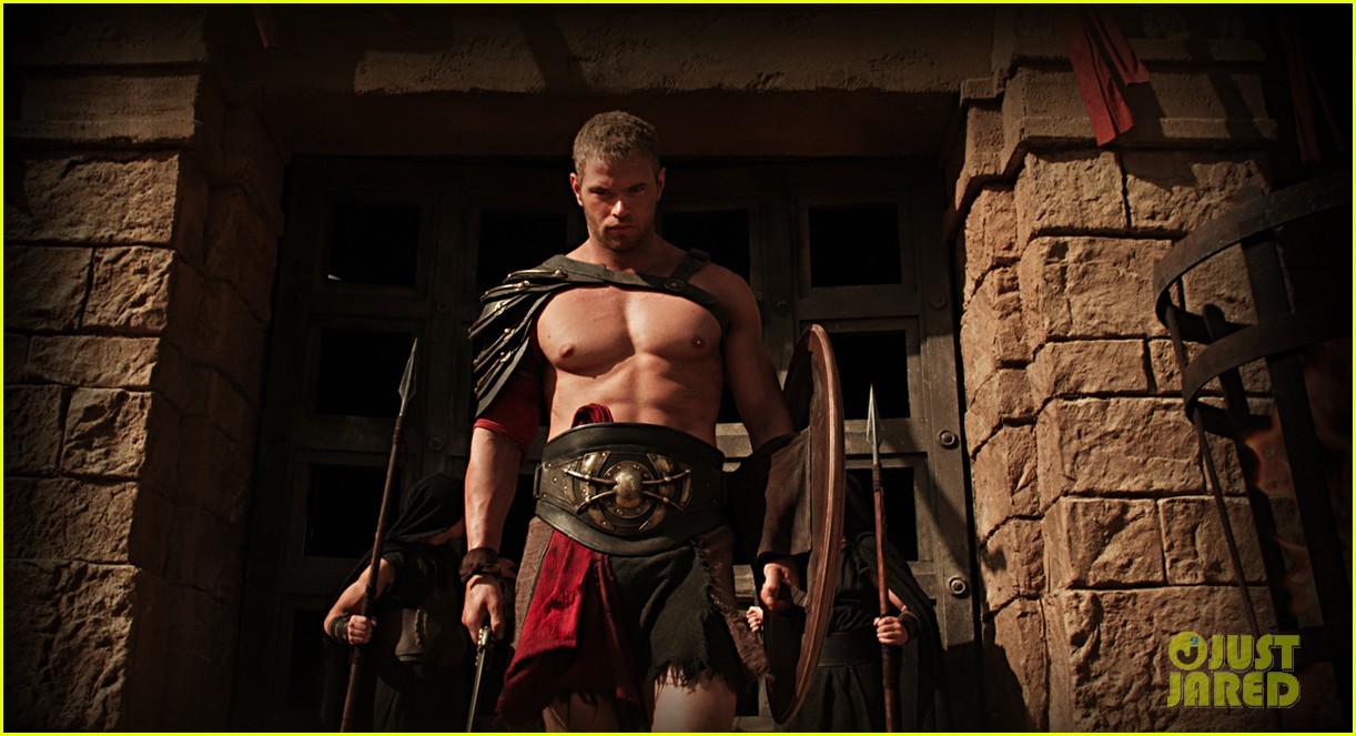 peek-a-dillo:  Kellan Lutz in Hercules 3D, which is set to hit theaters in March
