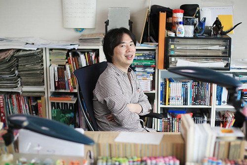 Kishimoto's Work Place