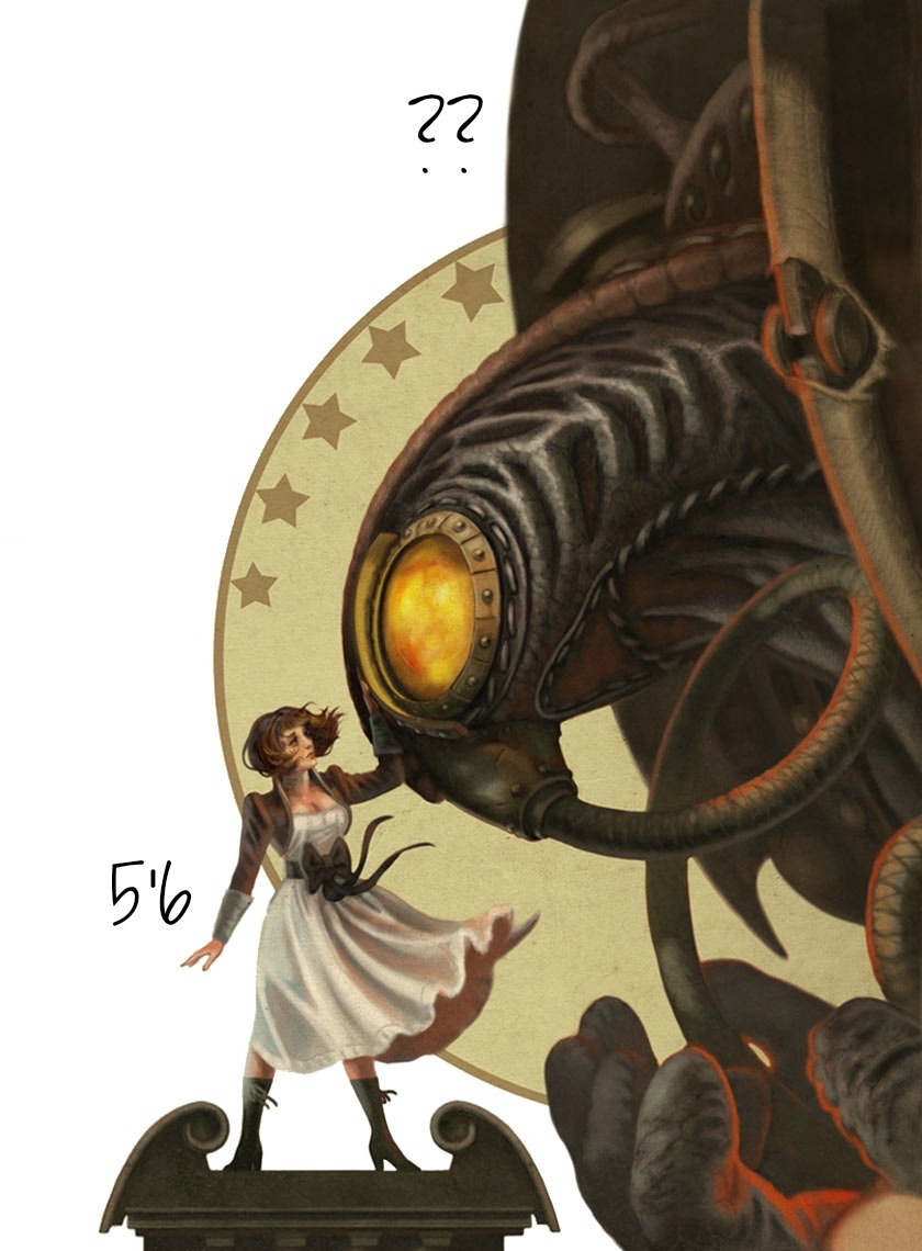 Bioshock Blog How Big Is Songbird Like In Terms Of Height