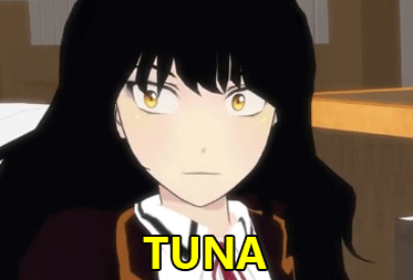 theamazingflyinglion:Ruby: She does like tuna a lot.