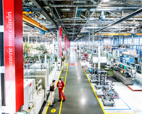 bobbycaputo:  A Rare Peek Inside the Famed Factory Where Ferraris Are Born Big automakers like Toyota and General Motors sell millions of cars each year. Niche brands like Porsche move about 35,000. Ferrari sells about one-fifth of that. But the famed