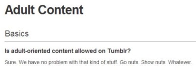 von-felden:tallymali:tallymali:remember go nuts show nuts whatever this wasnt a suggestion im talking abt tumblrs old nsfw policy Ah, the golden era. Before the purge.