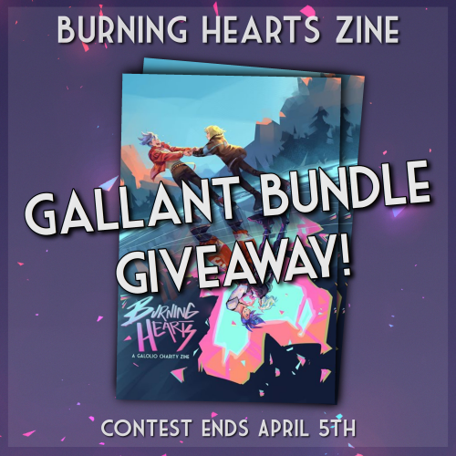 burningheartszine: To celebrate less than 2 weeks left of preorders, we are having a giveaway for ou