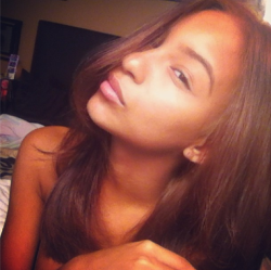 sashajorden:  i cut and dyed my hair, #nomakeup