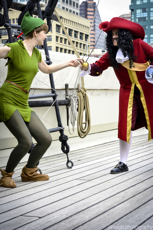 janiekat: Peter Pan Otakon 2013 Wendy • emboitesPeter • EmilyHook • jontheangelP