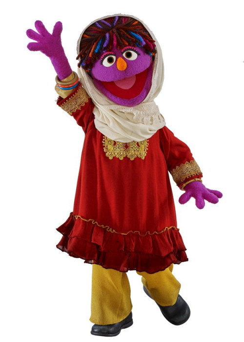 buzzfeeduk:“Sesame Street” Has A New Muppet In Afghanistan Who Promotes Girls’ Rig