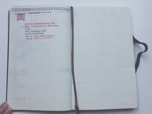 dutchstudyblr:dutchstudyblr’s new bullet journal set up:1. Key - Year overview2. Goals for 2016 - Bo
