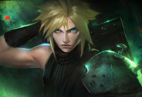 Porn Cloud FFVII speedpaint by medders  photos