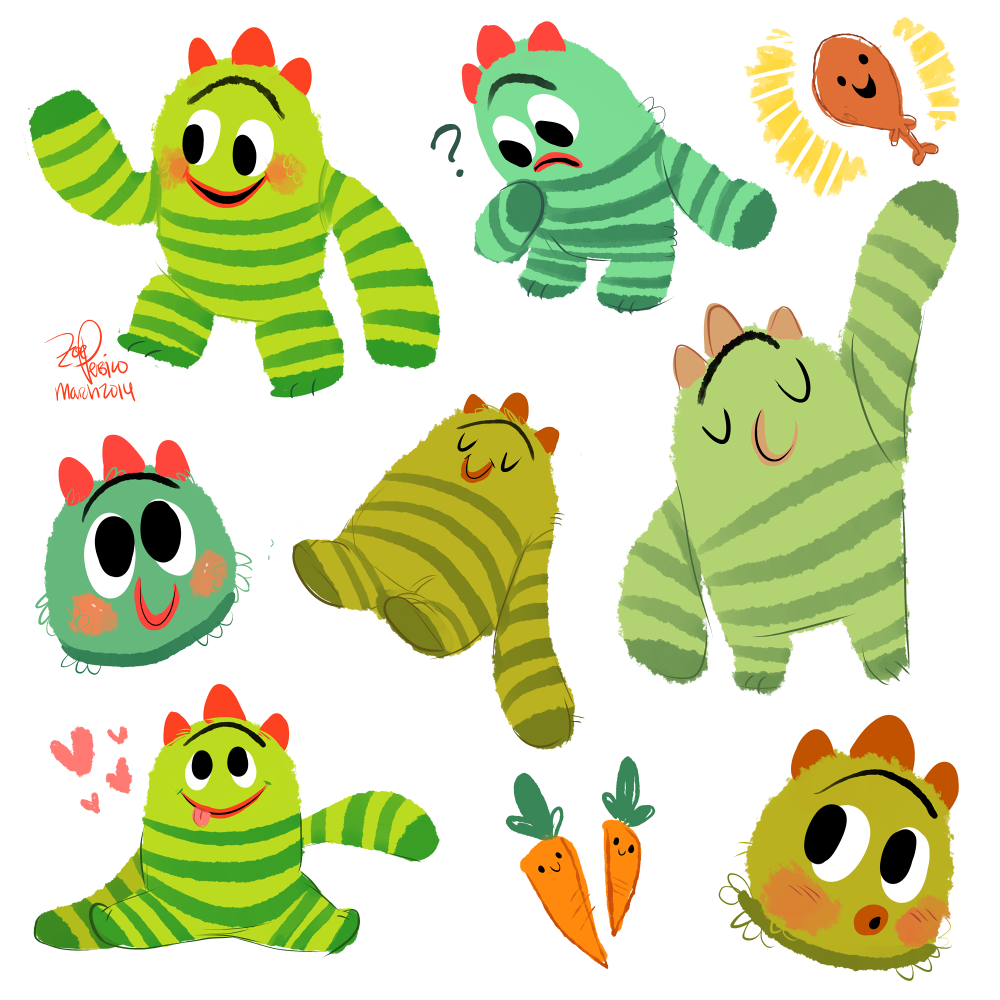 zobobafoozie:  Brobee is my favorite of the Yo Gabba Gabba crew, how can you not