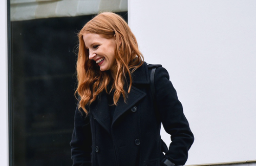 jessicachastainsource: Jessica Chastain visits ‘The Warsaw Zoo’ in Warsaw, Poland on Mar