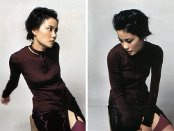 cotonblanc:  Faye Wong, Marie Claire Oct