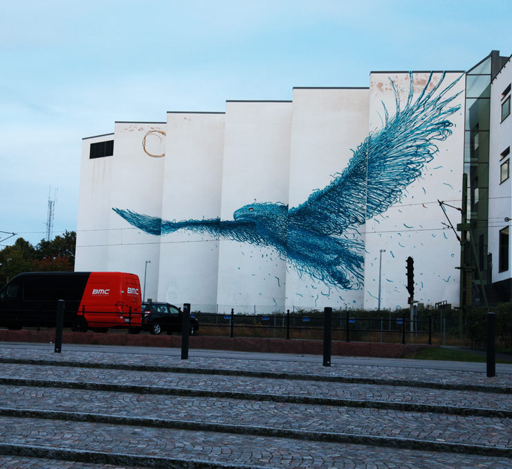 huffingtonpost:  Borås ‘No Limit’ 2015: Graffiti Tags, Murals, Greco-Roman AntiquitiesThe